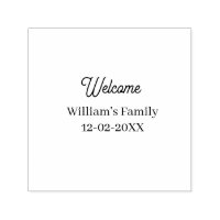 Welcome home add family name house inauguration