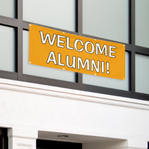 Welcome Home Alumni Banner