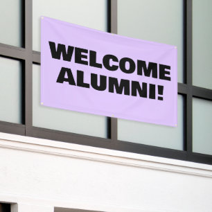 Welcome Home Alumni Banner
