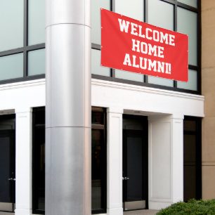 Welcome Home Alumni Banner