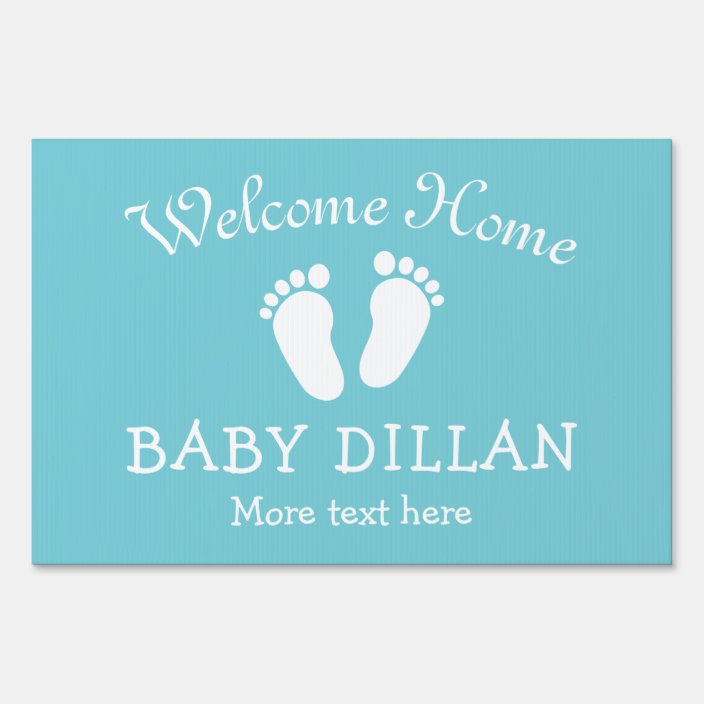 baby shower footprints