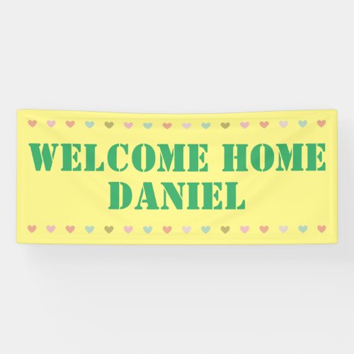 Welcome Home Banner