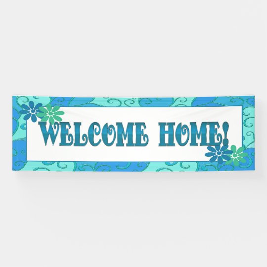 Welcome Home Banner Banner Zazzle Com