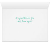 Welcome Home Bird Silhouette (Inside Horizontal (Bottom))