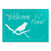Welcome Home Bird Silhouette (Front Horizontal)