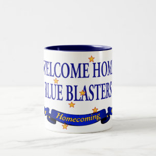 Welcome Home Blue Blasters Two-Tone Coffee Mug