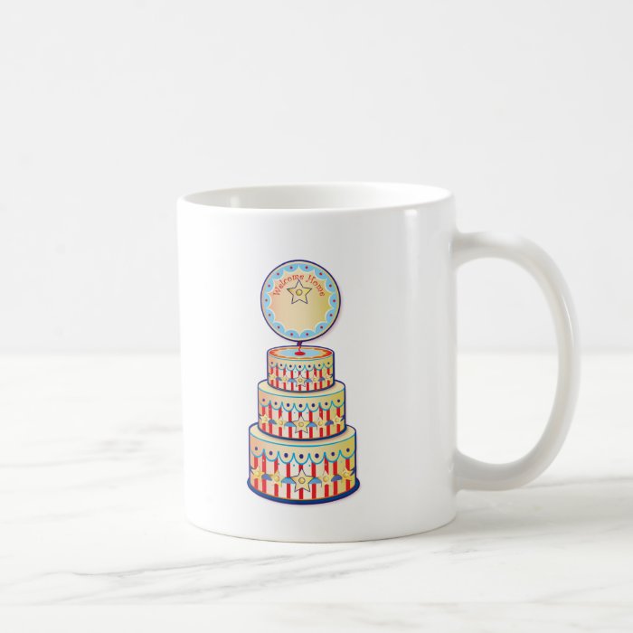 Welcome Home Cake Template Coffee Mug