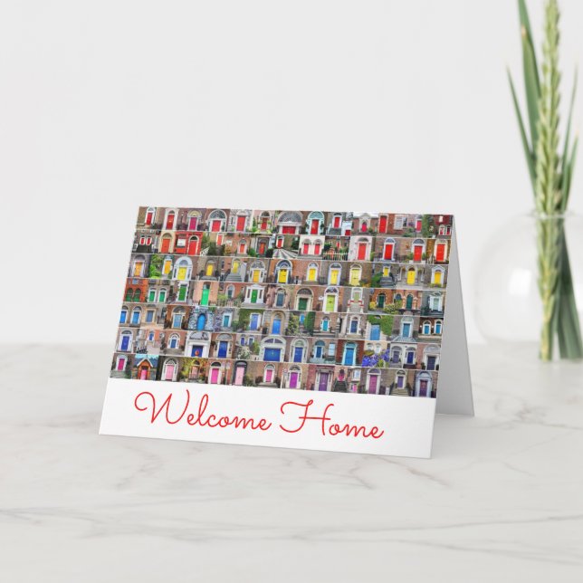 "Welcome Home" Card (Front)