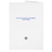 Welcome Home Card With Rainbow (Back)