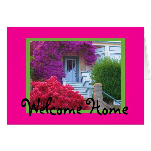 Welcome Home Cards (Front Horizontal)