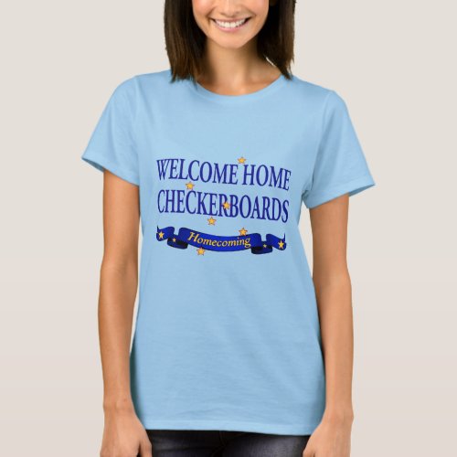 Welcome Home Checkerboards T_Shirt