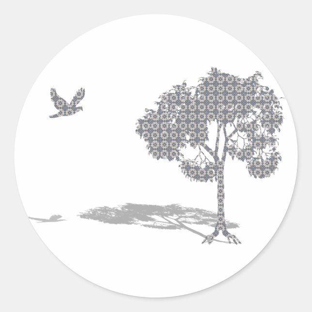 Welcome Home Classic Round Sticker (Front)