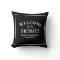 Welcome Home Custom Black & White Chic Calligraphy