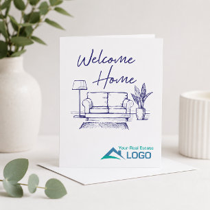 Welcome Home Custom Real Estate Card