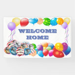 Welcome Home custom Vinyl Banner 3' x 5' Banner