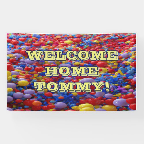 Welcome Home custom Vinyl Banner 3 x 5 Banner