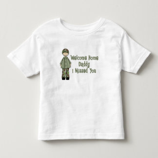 Welcome Home Daddy Army Brat (Son) Toddler T-shirt