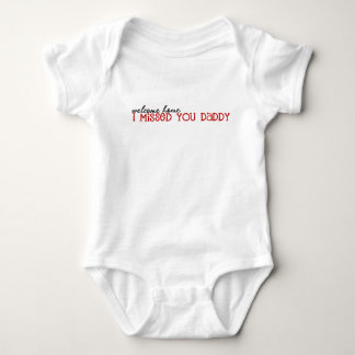 Welcome Home Daddy (infant) Baby Bodysuit