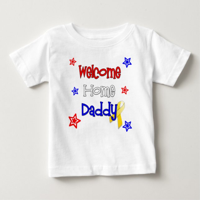 Welcome Home Daddy Infant Long Sleeve Shirt (Front)