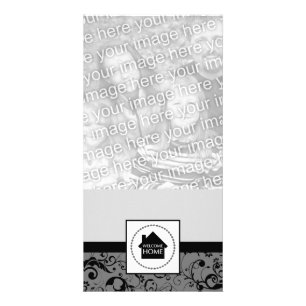 welcome home damask card