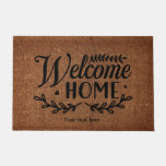 Welcome Home Doormat at Zazzle