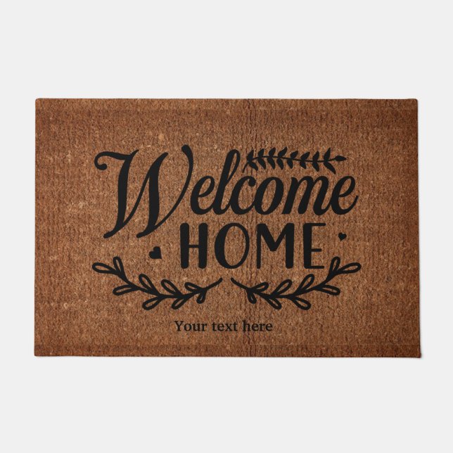 Welcome home doormat (Front)