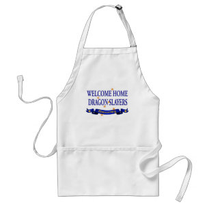 Welcome Home Dragon Slayers Adult Apron