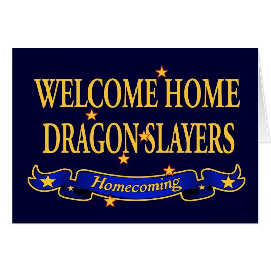Welcome Home Dragon Slayers Cards (Front Horizontal)