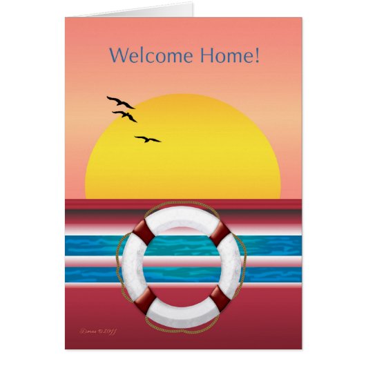 Welcome Home - From Cruise (Front)