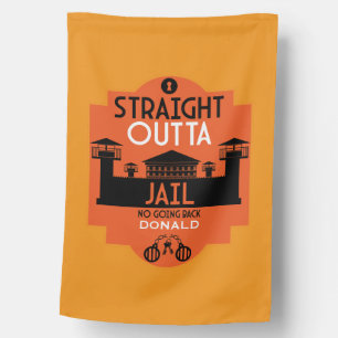 Welcome Home From Prison House Flag
