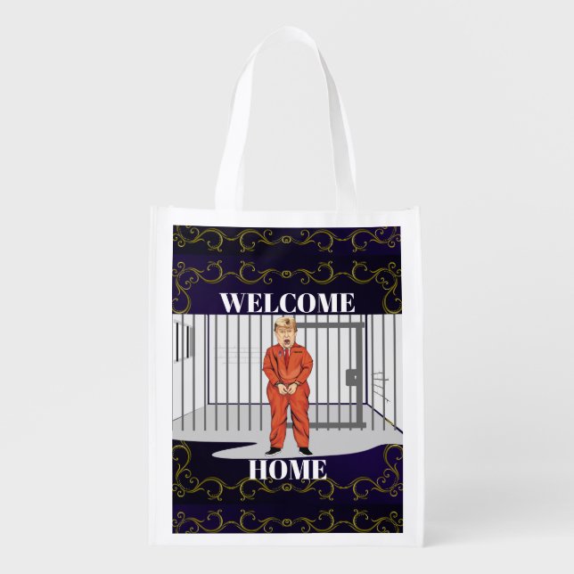 Welcome Home Grocery Bag (Front)