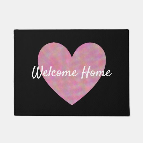 Welcome Home Heart Doormat