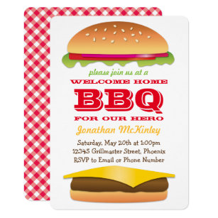 Burger Party Invitations 7