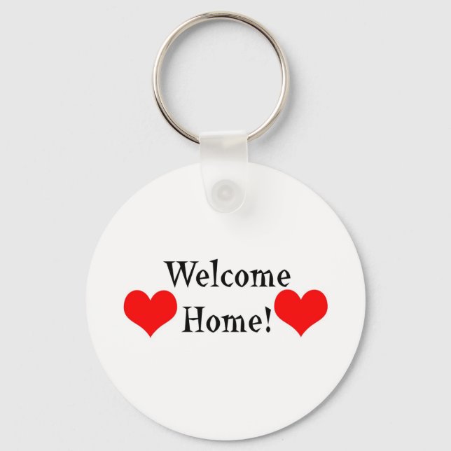 Welcome Home Keychain (Front)