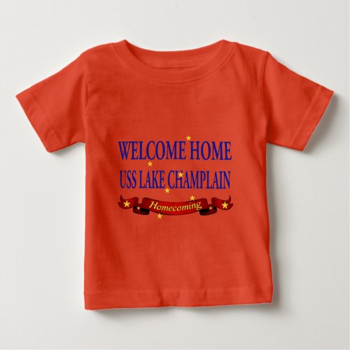 Welcome Home Lake Champlain Baby T_Shirt
