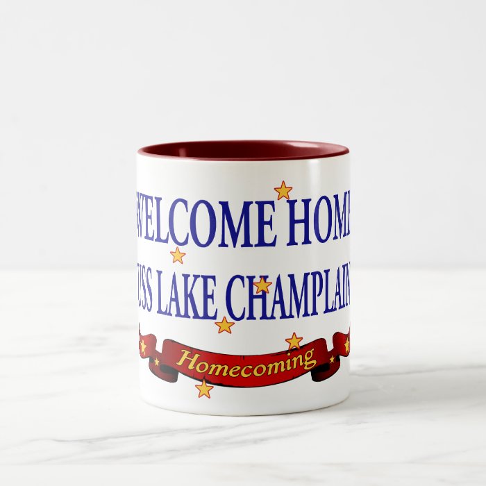 Welcome Home Lake Champlain Coffee Mugs