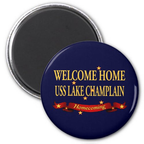 Welcome Home Lake Champlain Magnet