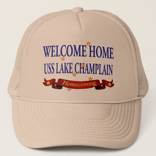 Welcome Home Lake Champlain Trucker Hat