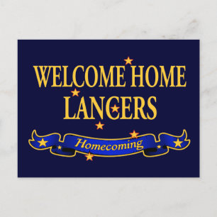 Welcome Home Lancers Postcard