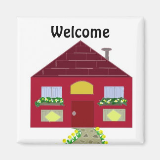 Welcome Home Magnet
