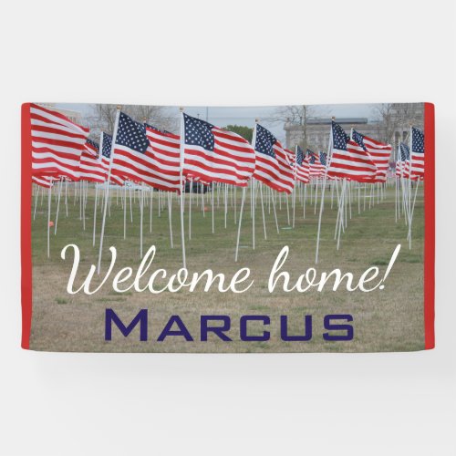 Welcome Home Military Banner 1