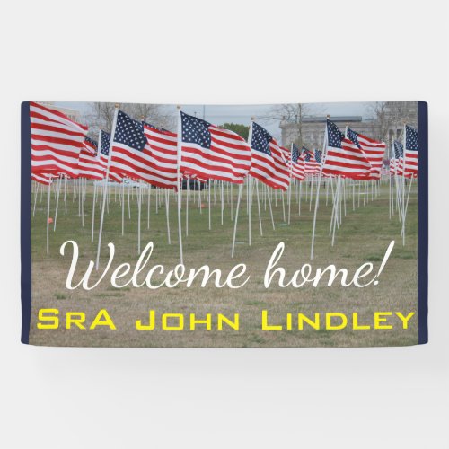 Welcome Home Military Banner 2