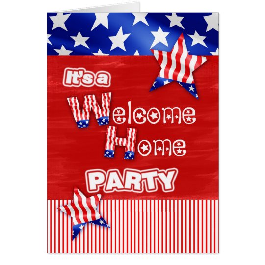 Welcome home military card | Zazzle.com