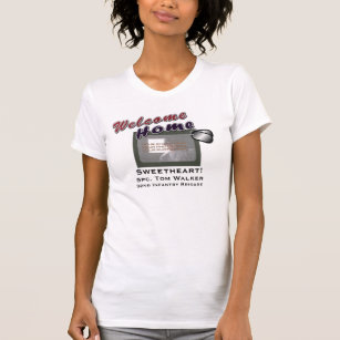 Military Homecoming T Shirts T Shirt Designs Zazzle