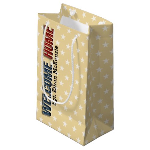 Welcome Home military Small Gift Bag