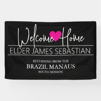 Welcome Home Missionary Banner