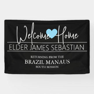 Welcome Home Missionary Banner