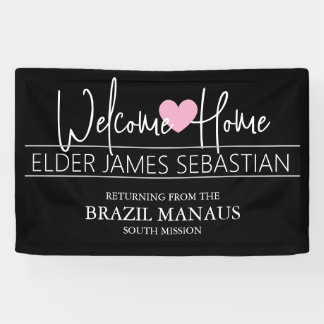 Welcome Home Missionary Banner