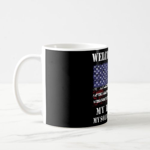 Welcome Home My Husband Military Homecoming Army W Coffee Mug