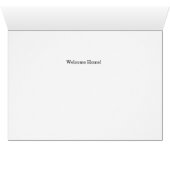 Welcome Home - Navy Cards (Inside Horizontal (Bottom))